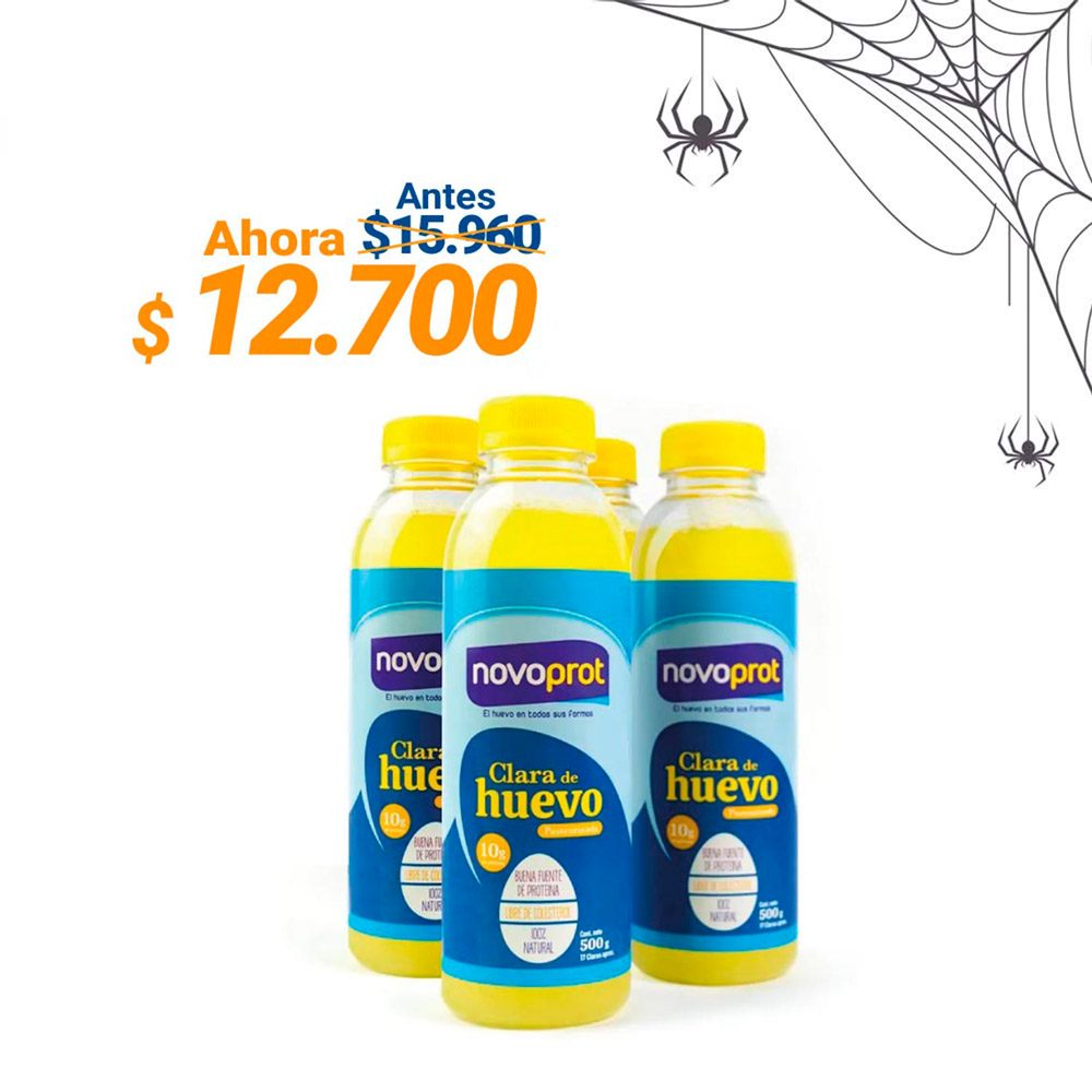Novoprot Clara Líquida - Pack 4 botellas