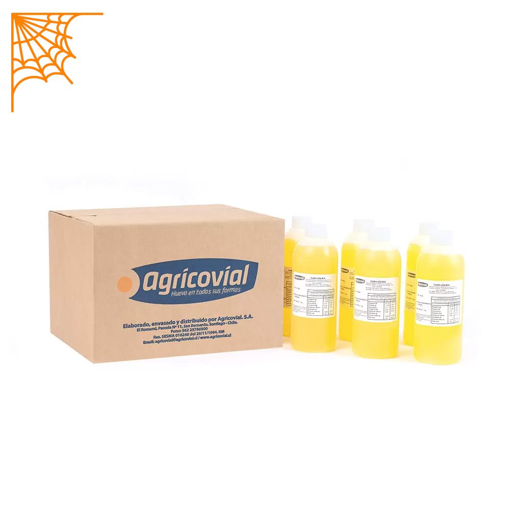 Clara líquida Pasteurizada - Caja 6x1