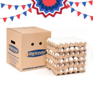 Huevo Extra Blanco (61 a 67,9 g) Caja de 180 unidades