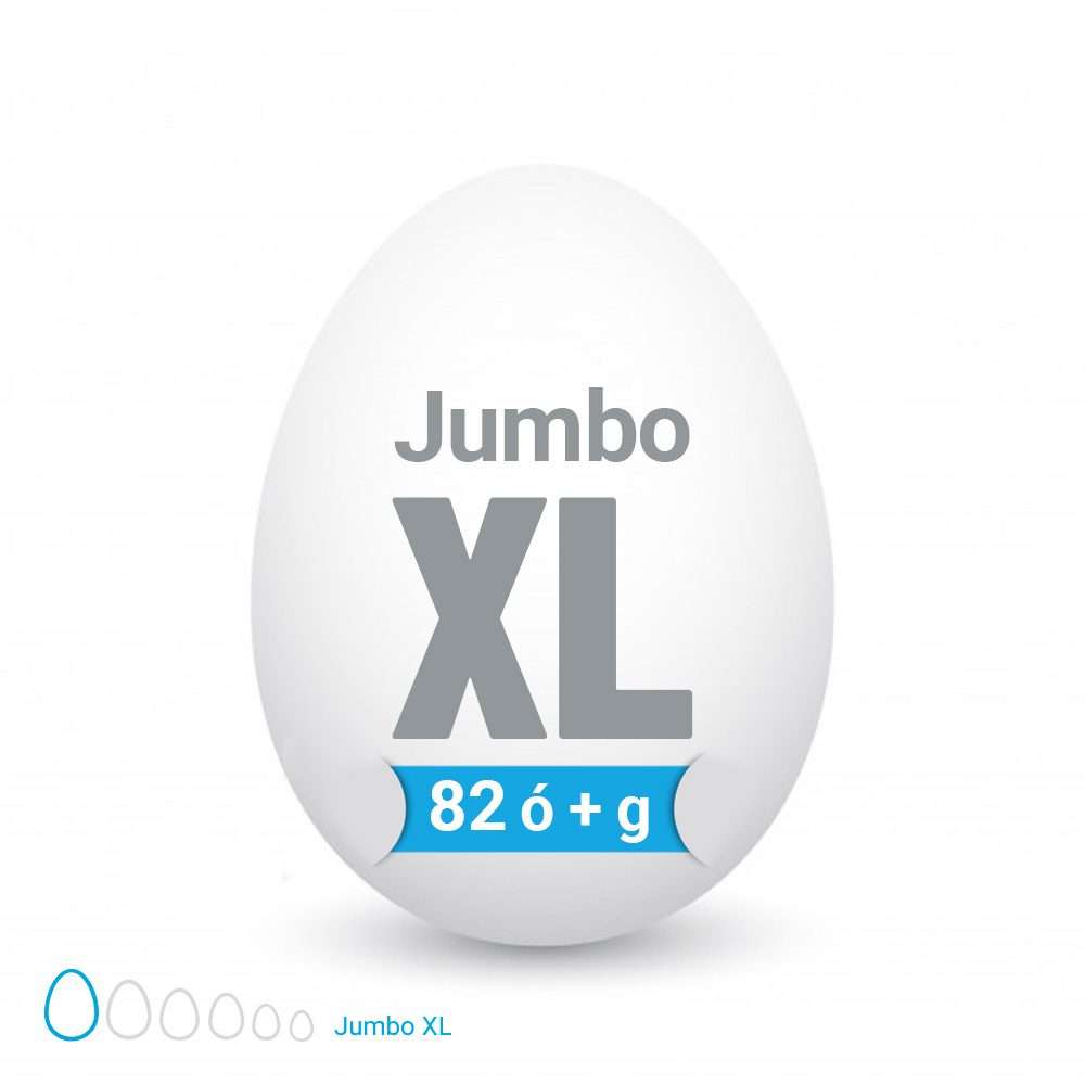 Huevo Jumbo Blanco XL (82 ó + g) Caja de 100 unidades - Imagen 2