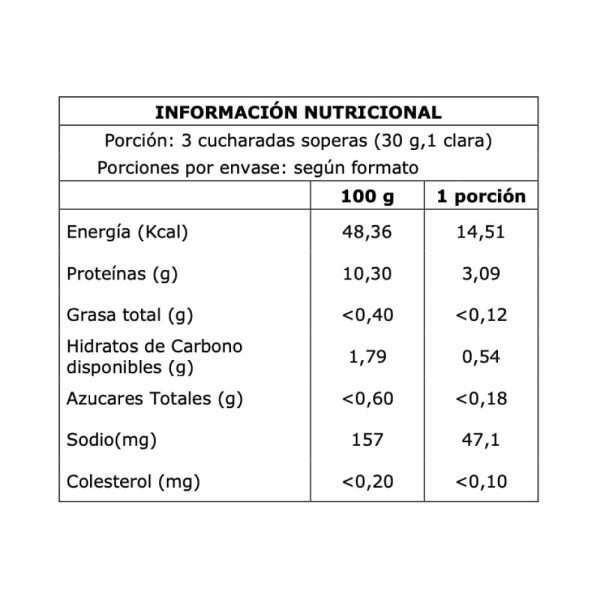 Clara Líquida Pasteurizada Pack 3 botellas - Imagen 2