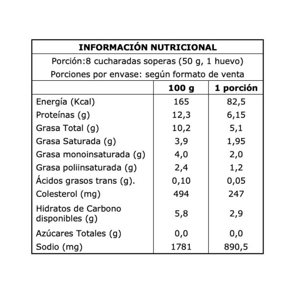 Huevo líquido con Sal Pasteurizado - Caja 6x1 - Imagen 5