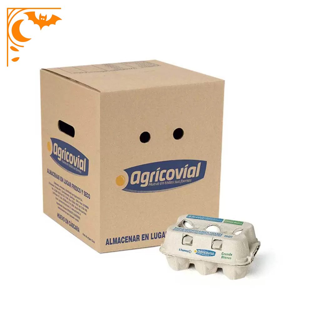 Pack Huevo Blanco Primera (54 a 60,9 g) de 30 1/2 doceneras (180 unidades)