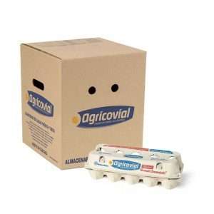Pack Huevo Blanco Mediano (47 a 53,9 g) de 30 deceneras (300 unidades)