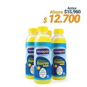 Novoprot Clara Líquida - Pack 4 botellas