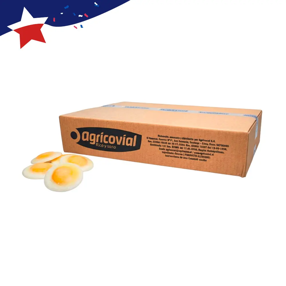 Huevo frito congelado - Caja de 160 unidades