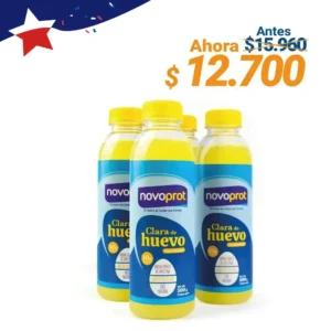Novoprot Clara Líquida - Pack 4 botellas