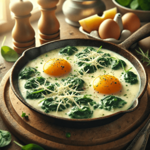 huevos-con-espinacas-a-la-crema-para-8-personas